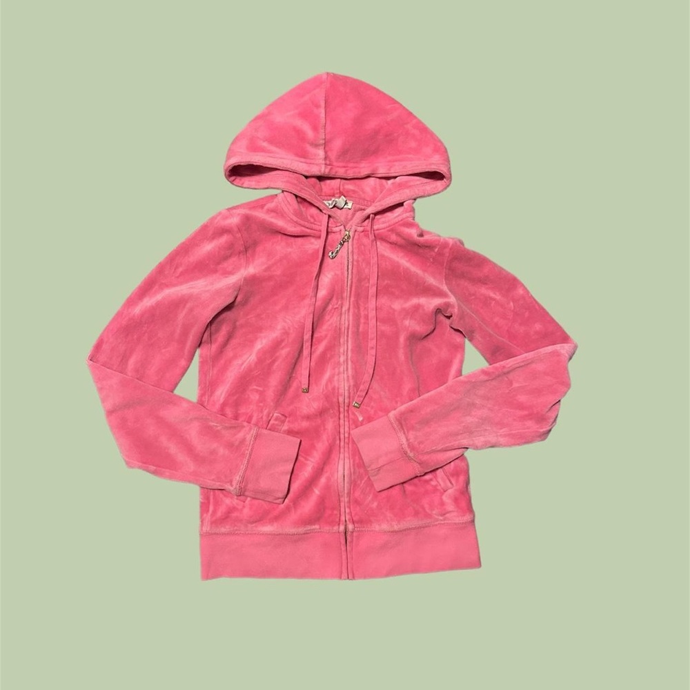 🌥️Juicy Couture velour track jacket